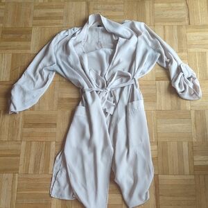 Le Château Trench Flowy Duster